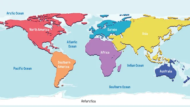 How many continents?? 7 or 8 or more - Zealandia